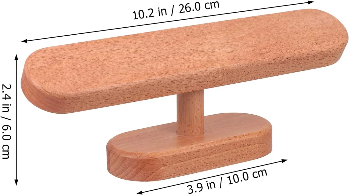 and Retail Smooth Surface Lightweight Design Natural Beech Wooden Jewelry Display Rack Watch and Bracelet Holder Elegant mood planetary Storage Organizer for Home 
