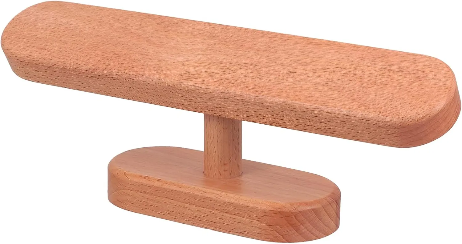 and Retail Smooth Surface Lightweight Design Natural Beech Wooden Jewelry Display Rack Watch and Bracelet Holder Elegant mood planetary Storage Organizer for Home 