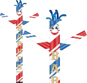 Arm Flailing Tube Man outwit hardy college temple Air Powered Giant Guy Wacky Dancing Puppet Guy for Outdoor Advertising Events (Not Include Blower) Wenqik Barber Shop Inflatable Tube Man 20' Tall Blow up Waving 