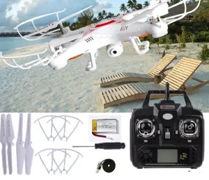 Arrival X5C-1 2.4G 4CH 6-Axis Professional Aerial RC Helicopter Quadcopter Toys Drone With 0.3MP HD Camera Kids Gifts