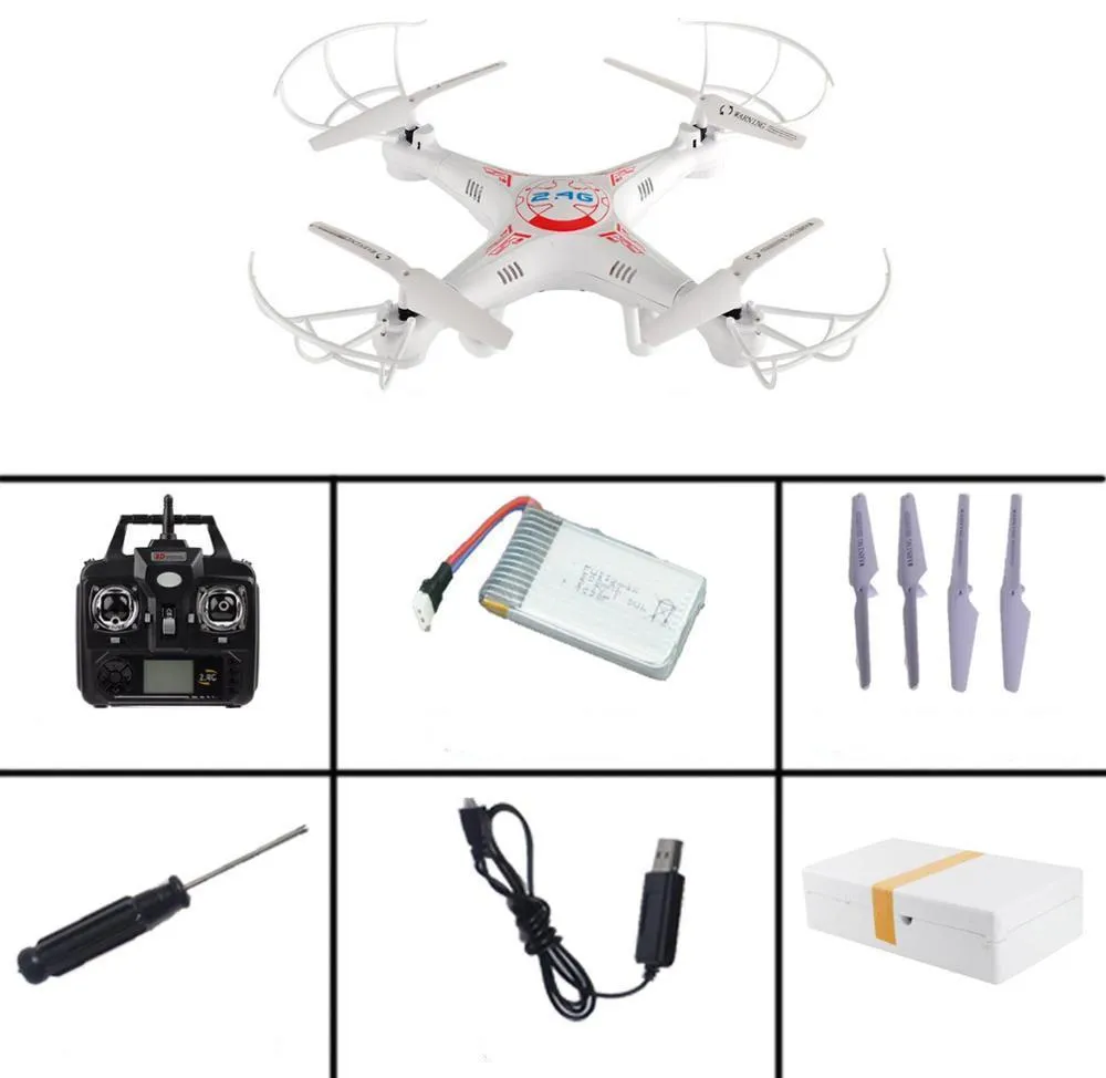 Arrival X5C-1 2.4G 4CH 6-Axis Professional Aerial RC Helicopter Quadcopter Toys Drone With 0.3MP HD Camera Kids Gifts