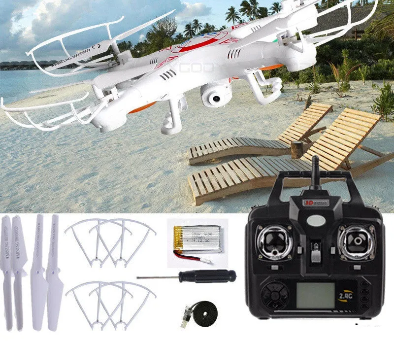 Arrival X5C-1 2.4G 4CH 6-Axis Professional Aerial RC Helicopter Quadcopter Toys Drone With 0.3MP HD Camera Kids Gifts