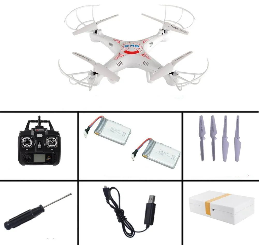 Arrival X5C-1 2.4G 4CH 6-Axis Professional Aerial RC Helicopter Quadcopter Toys Drone With 0.3MP HD Camera Kids Gifts