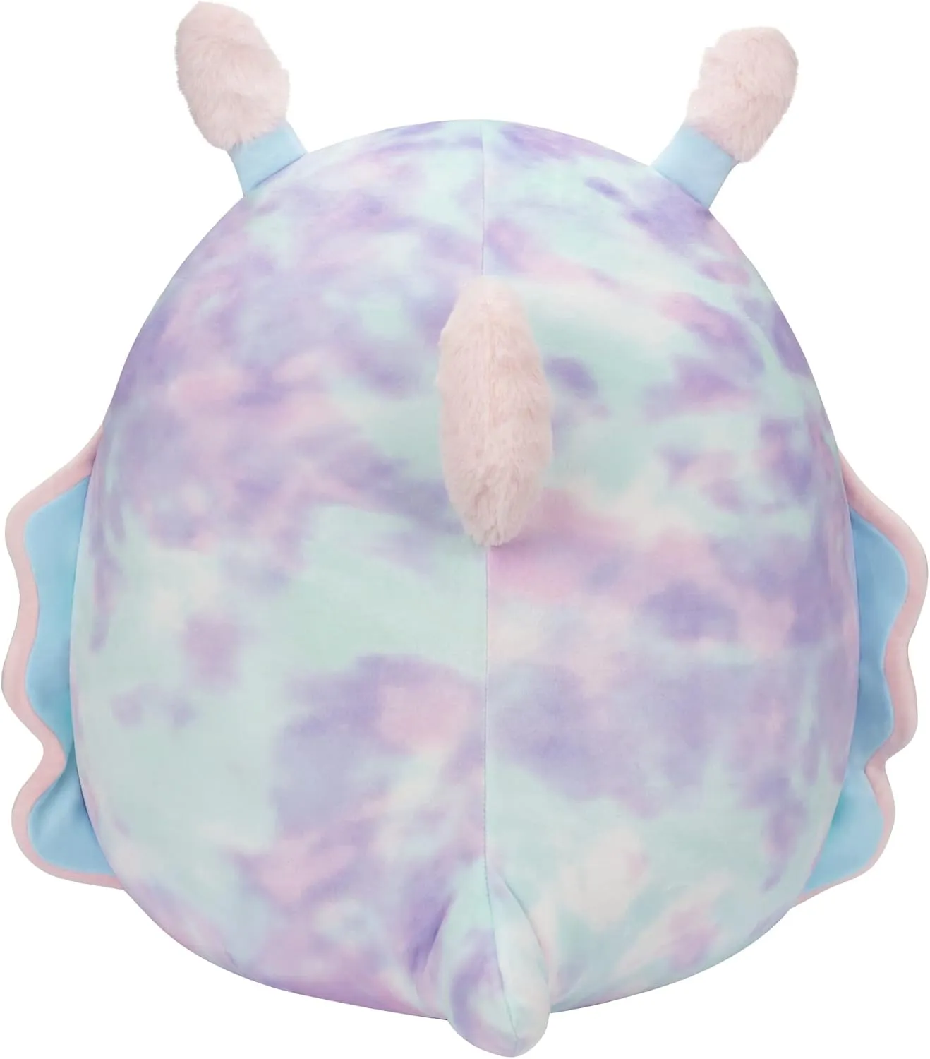 awkwardly exhibition 14-Inch Dottie Pink and Blue Tie-Dye Sea Slug - Large Ultrasoft Official Kelly Toy Plush Squishmallows 