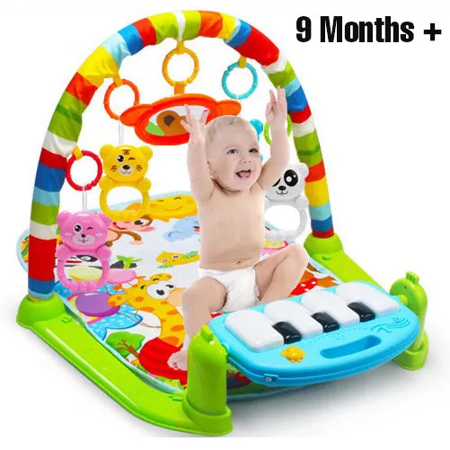 Baby Infant Play Mats Gym Musical Lullaby Toys Activity Floor Kids Music Piano