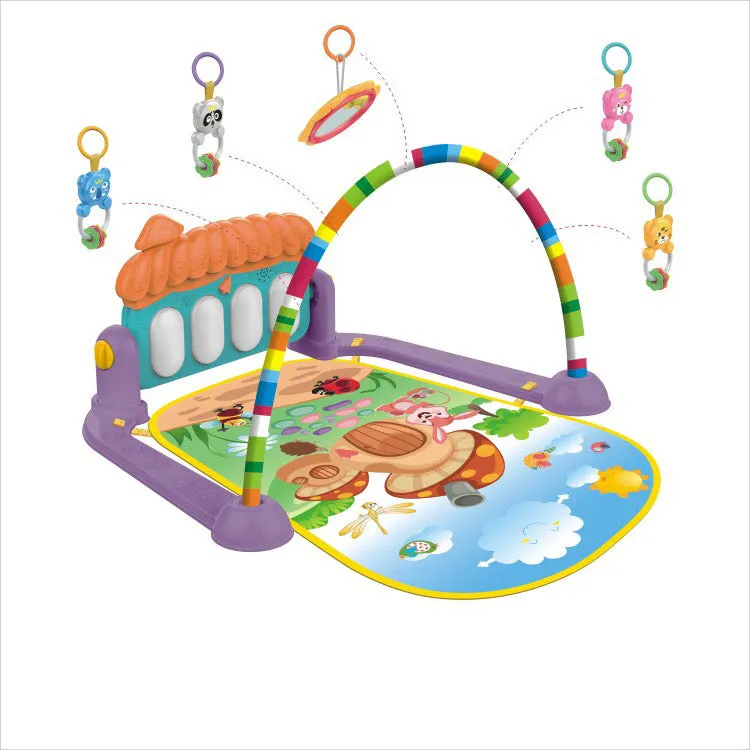 Baby Infant Play Mats Gym Musical Lullaby Toys Activity Floor Kids Music Piano