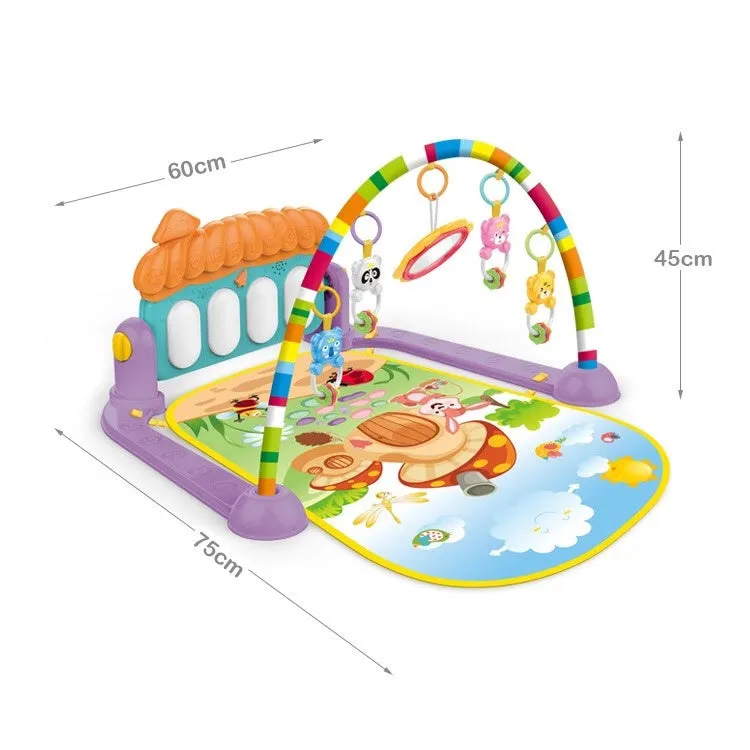 Baby Infant Play Mats Gym Musical Lullaby Toys Activity Floor Kids Music Piano