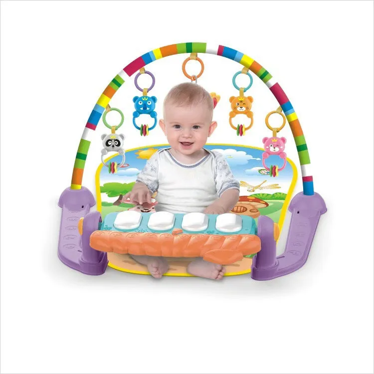Baby Infant Play Mats Gym Musical Lullaby Toys Activity Floor Kids Music Piano