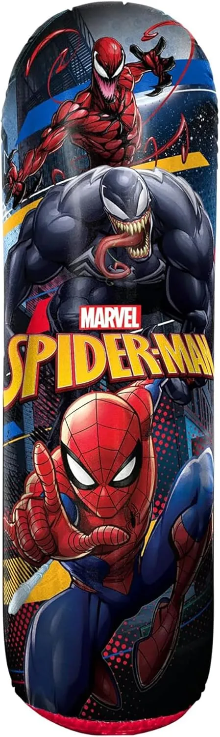 Bag & Gloves shudder Set, 36 Inch, (56-82274) Hedstrom Spiderman Bop Bag Inflatable Punching 