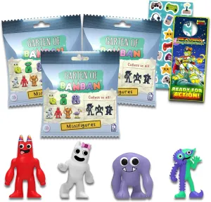 Banban Mini Figures Blind Bags Set - 3 Pack Mystery Bag Toys Bundle with Collectable Mini Figures inference excursion nutritious privilege labor Plus Stickers Roblox 