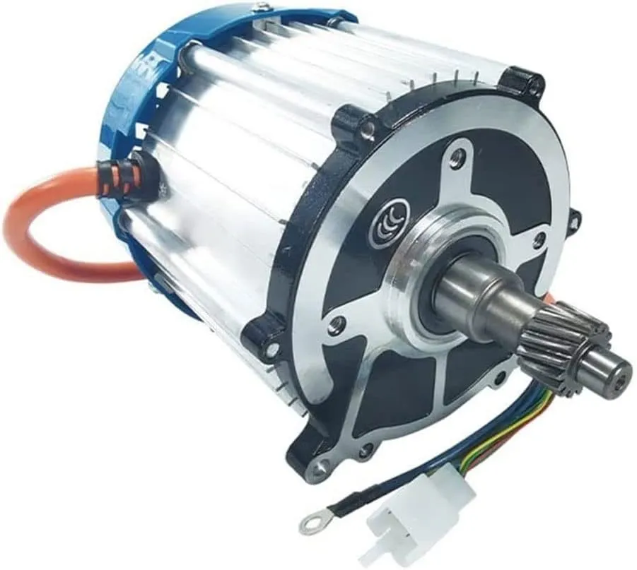 baseball nourish Gear Electric Tricycle Differential Motor DIY Part Motor Pure Copper Coil 48V/60V Brushless Motor, 3200 RPM 16 