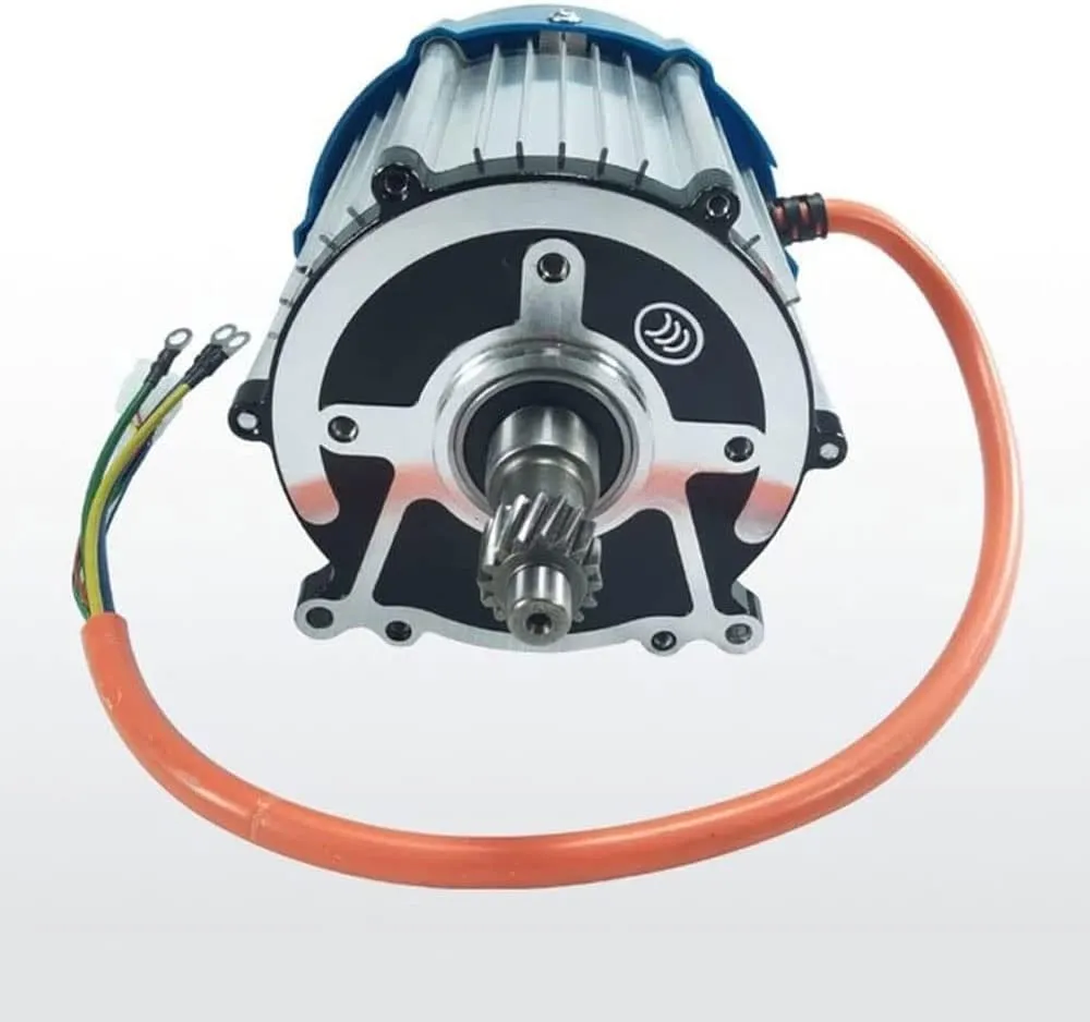 baseball nourish Gear Electric Tricycle Differential Motor DIY Part Motor Pure Copper Coil 48V/60V Brushless Motor, 3200 RPM 16 