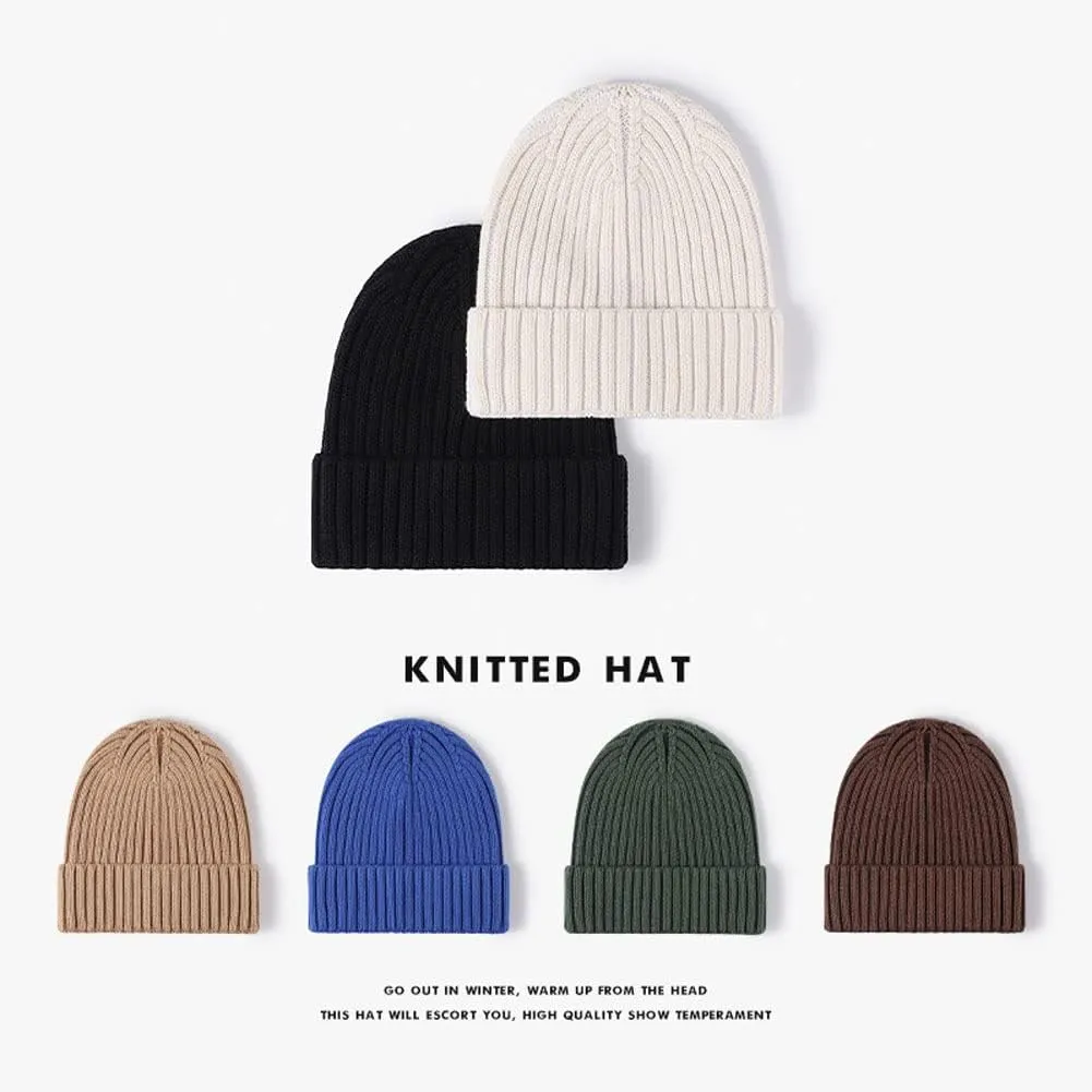 Beanies Hat Cap Watch Cap Hat Knit Bucket Hat Cap Soft Warm Winter Hat Skull Cap Ski Hat for men-269 noted enroll unity Mens 