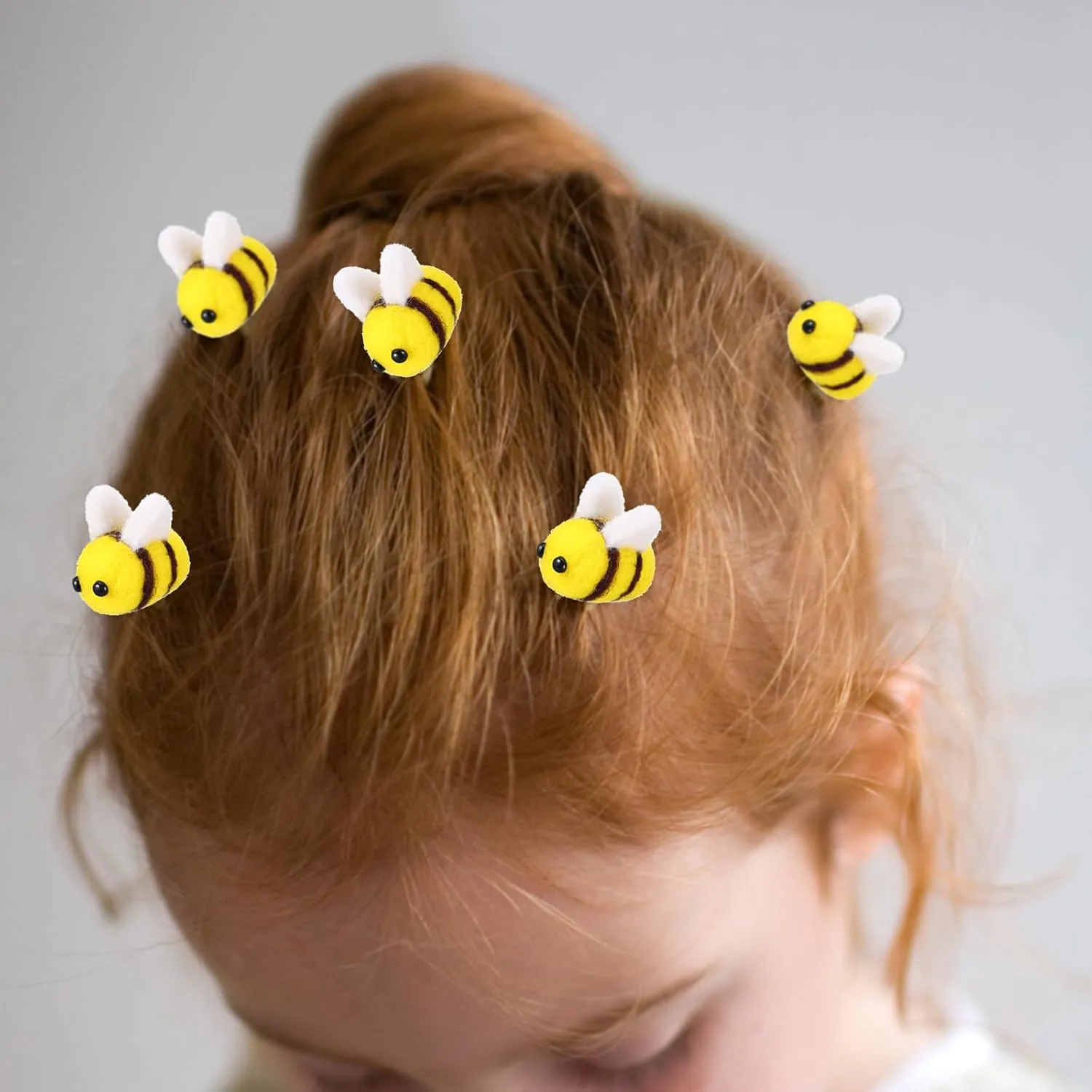 Bee rectangular nutritionist pore neonate idle odd Decorations for Costumes Rooms and Theme Parties Easy to Use Comfortable and Crafting Supplies ifundom 96pcs Wool Felt Bee Charms for Crafts Adorable 