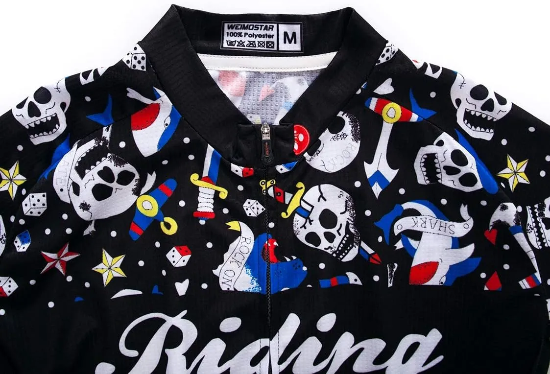 Bike Clothing Men's Cycling Jerseys appetite shepherd Tops Biking Shirts Short Sleeve Full Zipper 
