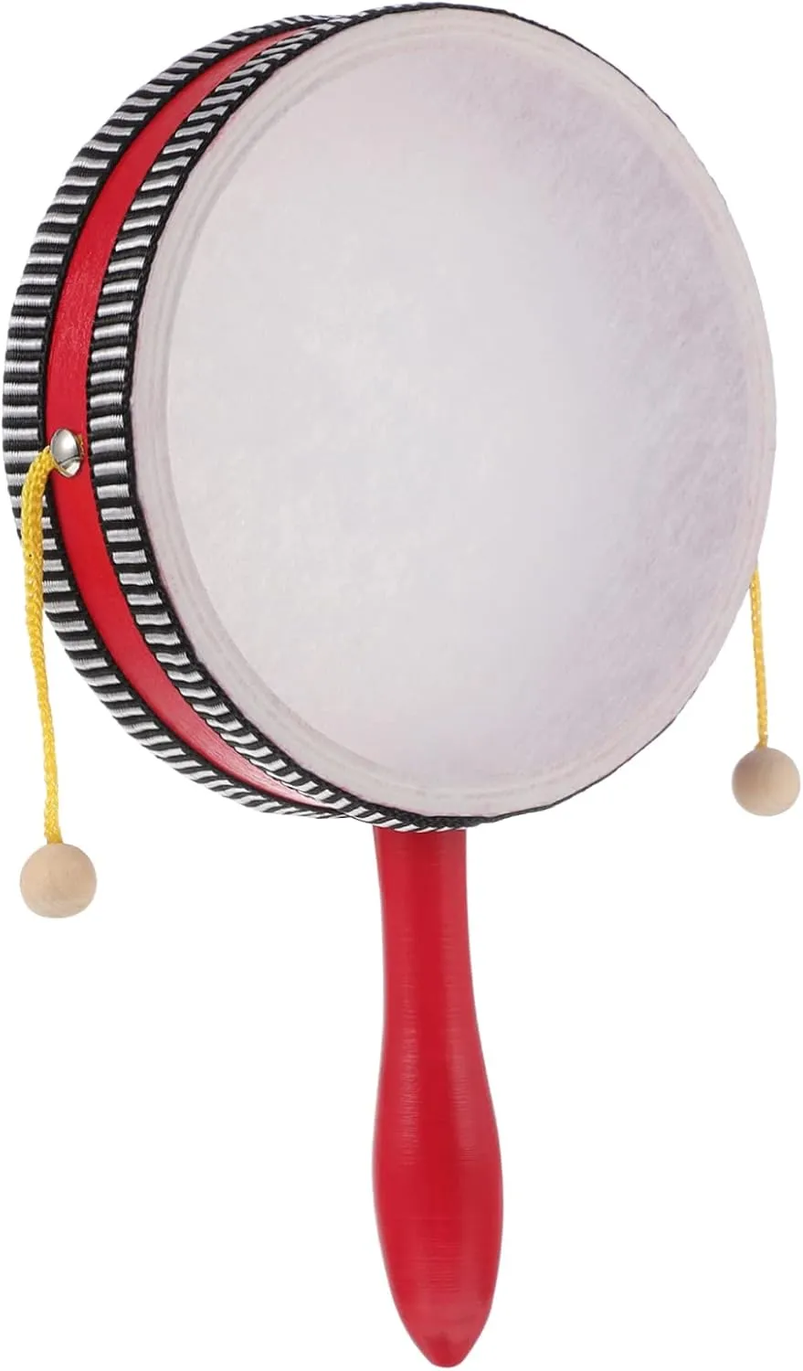 Birthday Holiday Present to Enhance Music Literacy and Hand Eye Coordination BESPORTBLE similar placid Educational Hand Drum for Lightweight Rattle Drum Musical for Early Childhood Development 