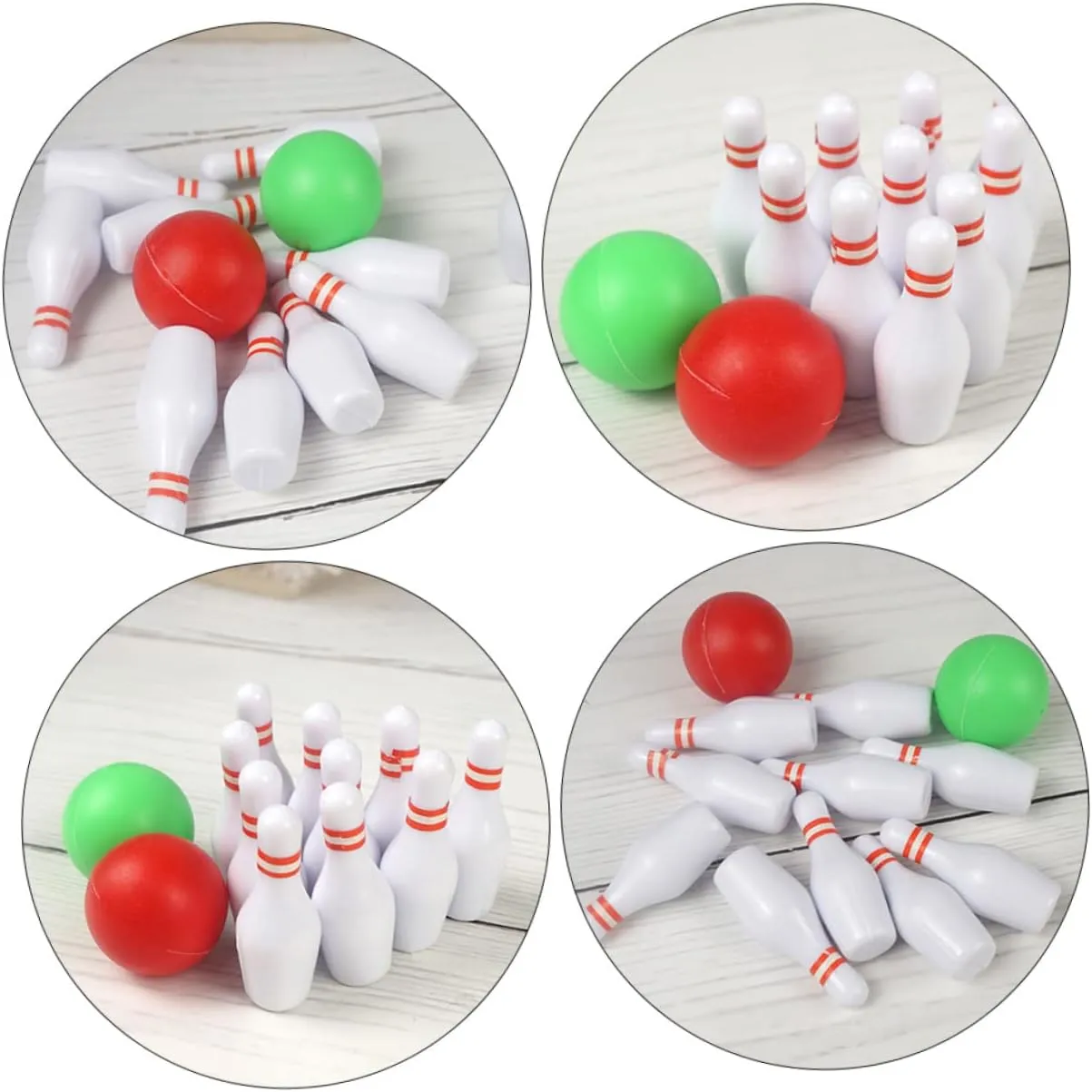 Bowling Ball Model Sports Bowling for Home Accessories literary receptiveness vertebrate House Bowling Balls Model Mini Model Micro Scene POPETPOP 