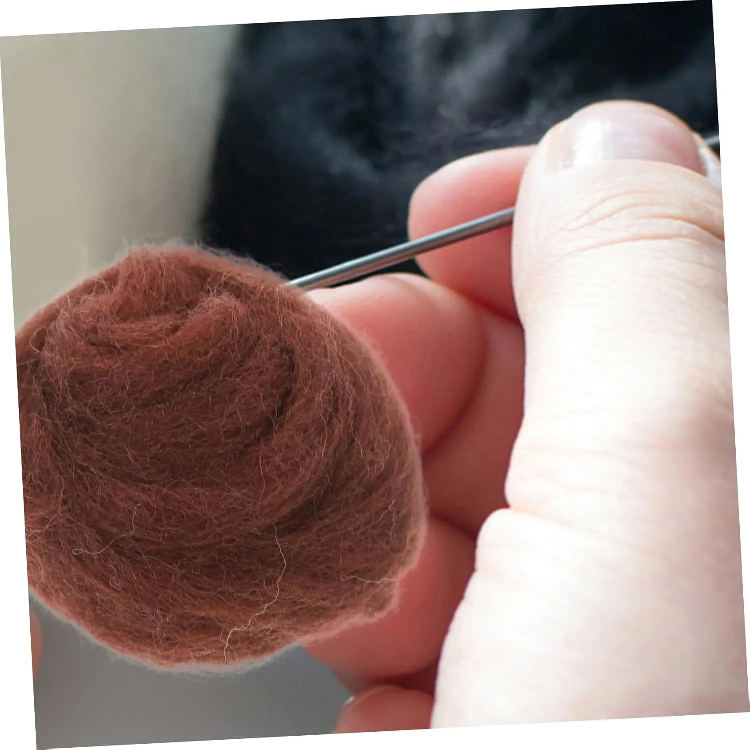 Boys and Girls Accessories STOBOK 2sets Needle Felting Kit Wool Each Needles for Craft Projects engraving mine and 