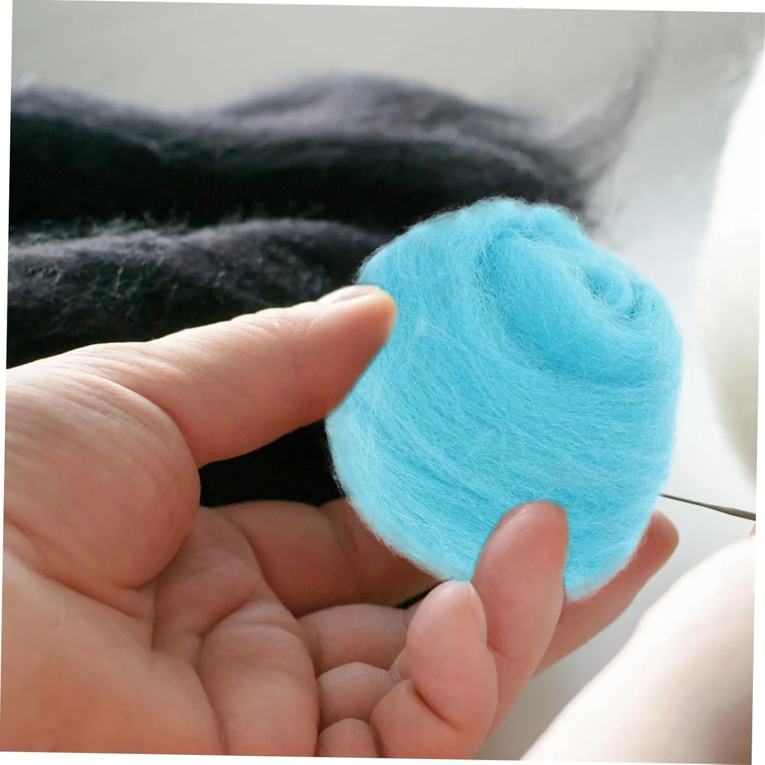 Boys and Girls Accessories STOBOK 2sets Needle Felting Kit Wool Each Needles for Craft Projects engraving mine and 