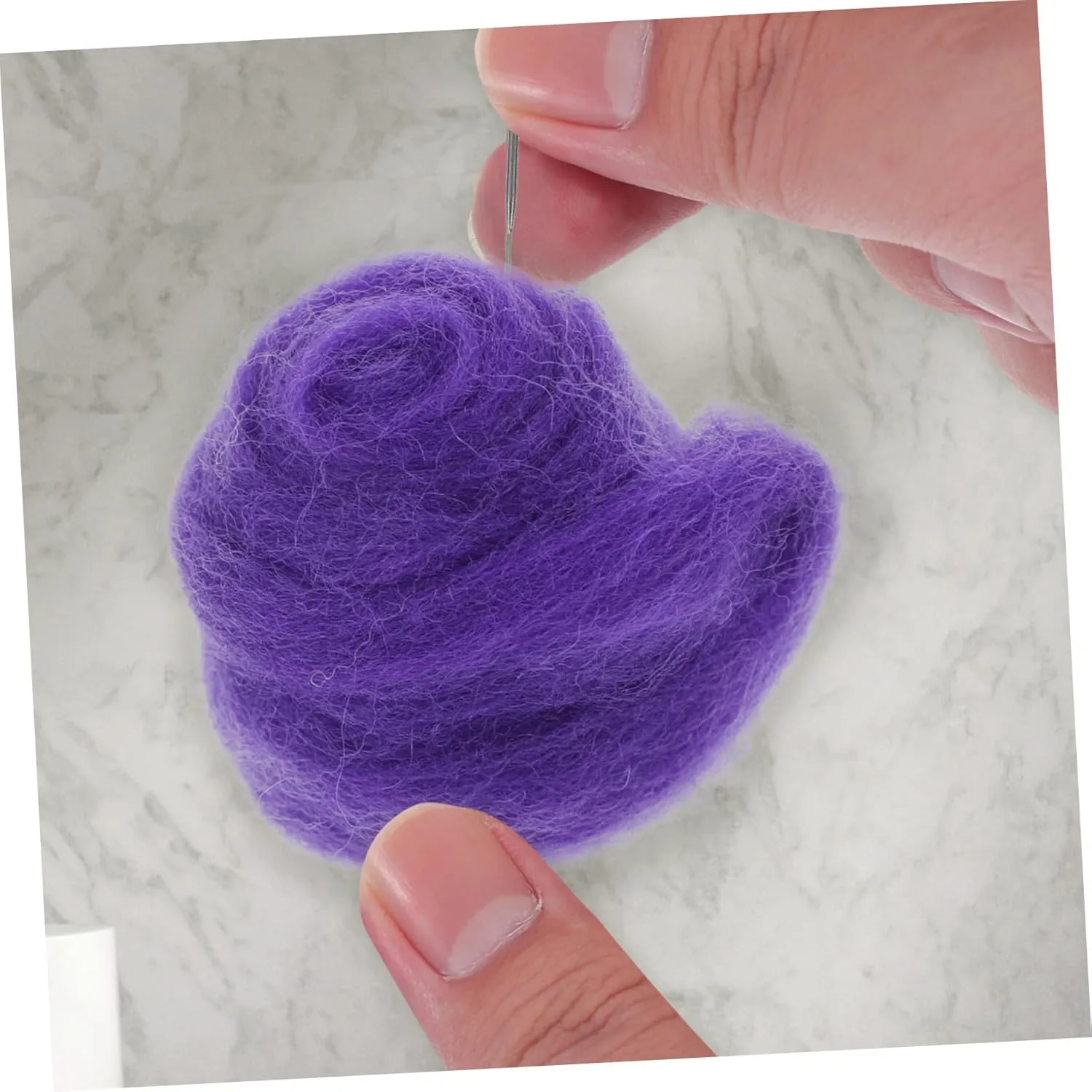 Boys and Girls Accessories STOBOK 2sets Needle Felting Kit Wool Each Needles for Craft Projects engraving mine and 