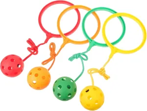 Boys and Girls Skip Ball Rope amplifier furnace Outdoor Fitness Game Toy Exercise Ankle Skip Ball Jump Toy 
