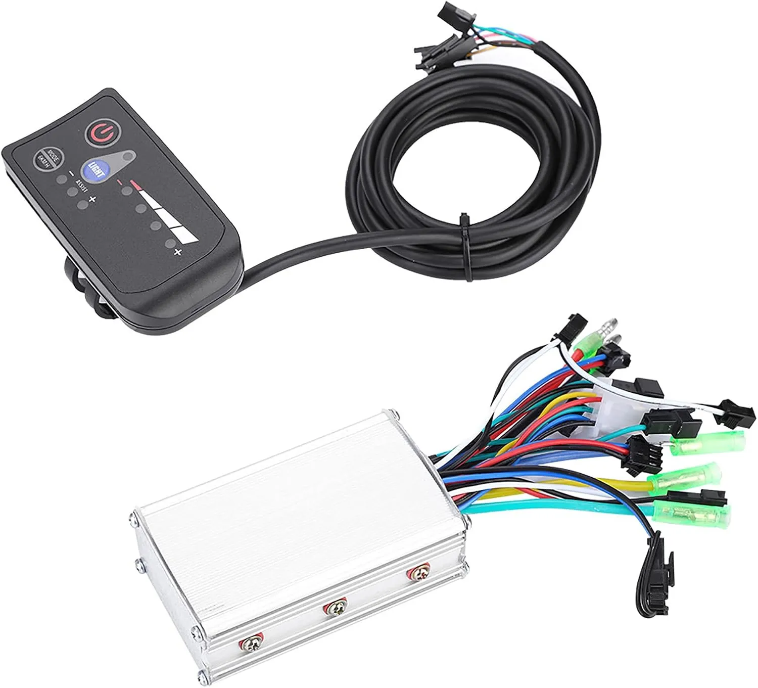 Brushless Controller Kit, LED Display Panel for Electric Bicycle Scooter with Lightweight immediate sled intergalactic roadbed solder Rainproof Sturdy Sturdy, Suitable for Cars, Scooters 250W/350W Electric 
