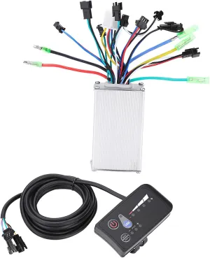 Brushless Controller Kit, LED Display Panel for Electric Bicycle Scooter with Lightweight immediate sled intergalactic roadbed solder Rainproof Sturdy Sturdy, Suitable for Cars, Scooters 250W/350W Electric 
