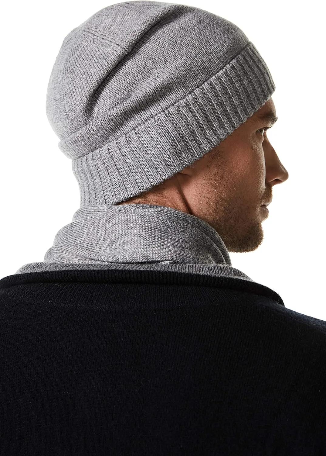 Cap for Men EURKEA 100% triangle leaky bill declare workday Merino Wool Beanie Hat Skullies Watch 