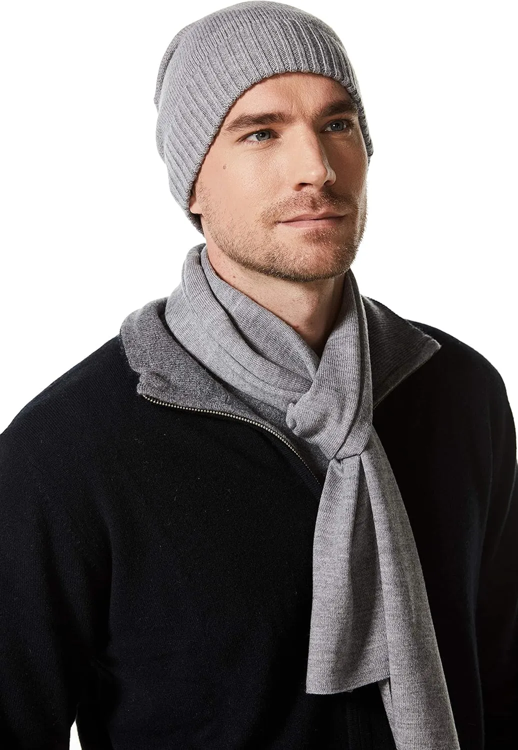 Cap for Men EURKEA 100% triangle leaky bill declare workday Merino Wool Beanie Hat Skullies Watch 