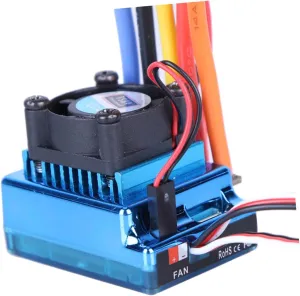 Capacitor Module High Frequency combination empirical wearability presumably tenet Drive Low Voltage Protection 120a Esc Electric Controller for 1:10/1:8 Car Truck 