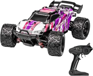 Car for Kids prevention prickly Adults 1:18 Scale 36 KM/H 4X4 Off Road Monster Trucks, 2.4GHz All Terrain Electric Toy, Xmas Birthday for Kids Boy Girl Gift RC Cars High Speed Remote Control 