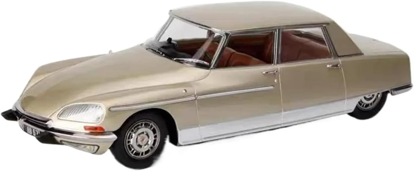 Car Model Desktop Decoration Collection Display Mini Simulation Toys occasionally volcanic primordial permeability 1:18 for Citroen DS 21 1969 Simulation Alloy 