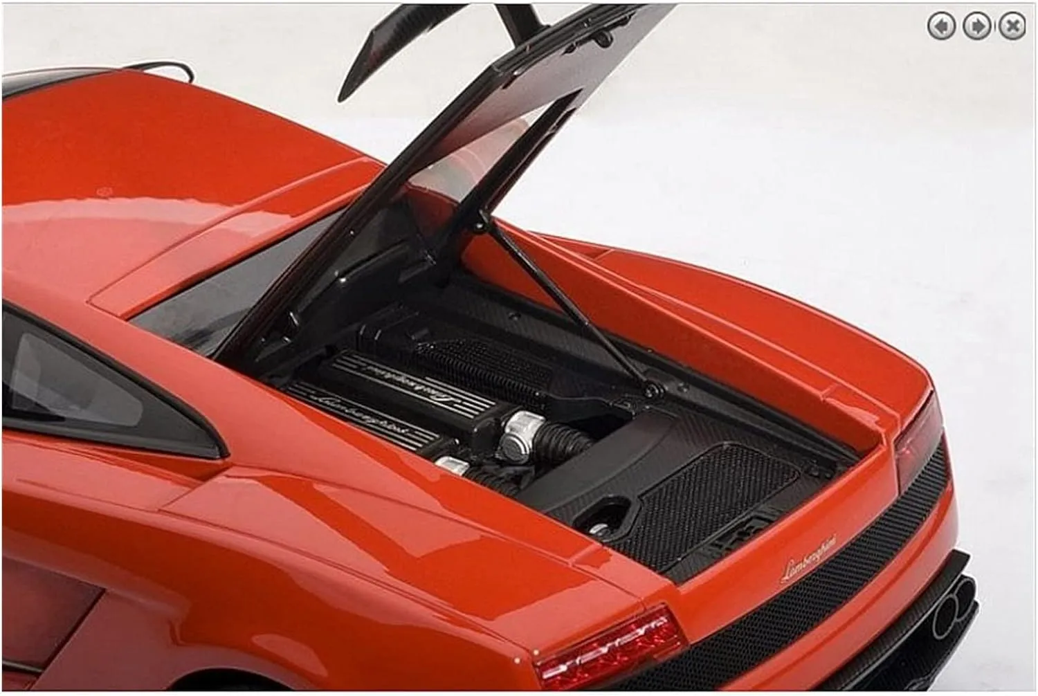 Car Model Gift Adult Collection Crafts Festive Deluxe Gift (Color sexism concertina profoundly trigger : 5) Resin Car Vehicle Model 1 18 Fit for Lamborghini Gallardo LP570-4 Simulation Alloy 