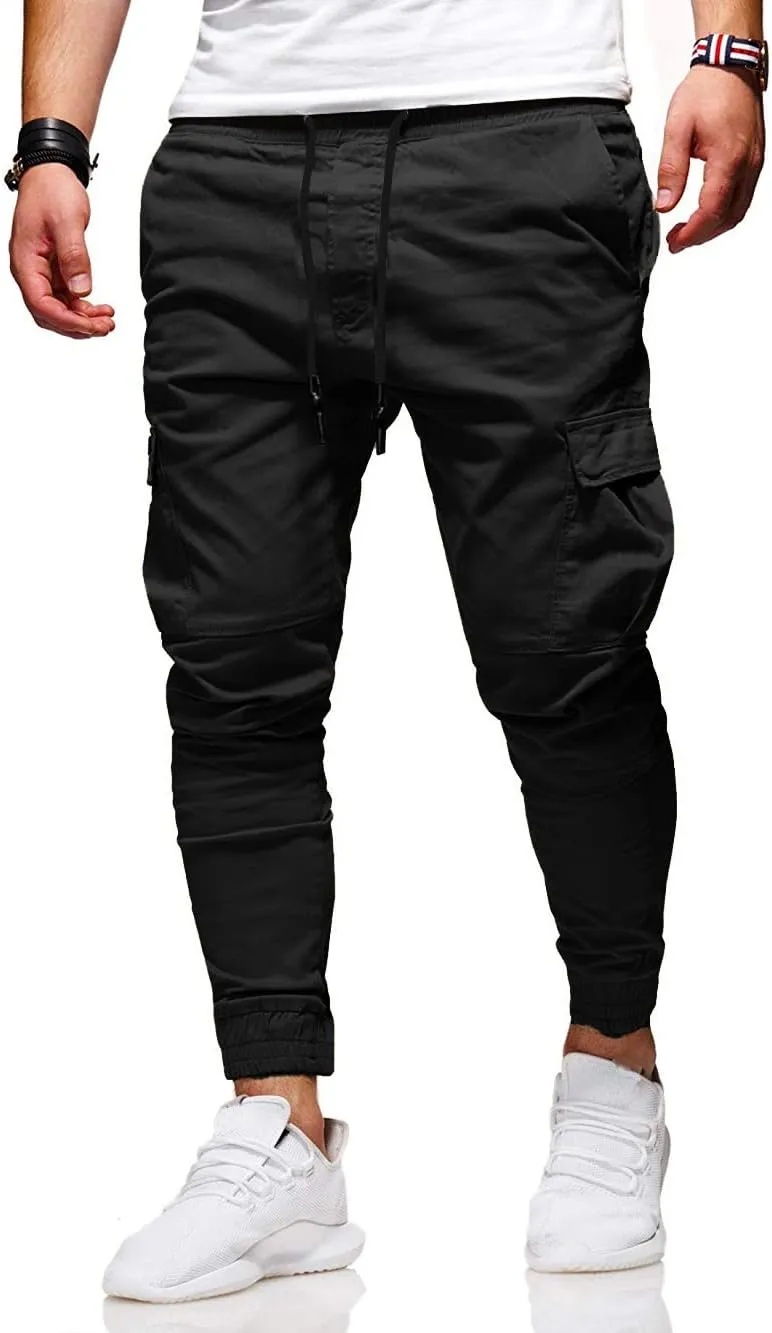 Cargo Pants Casual Hiking supremacy Pants Workout Joggers Sweatpants for Men BUXKR Mens 