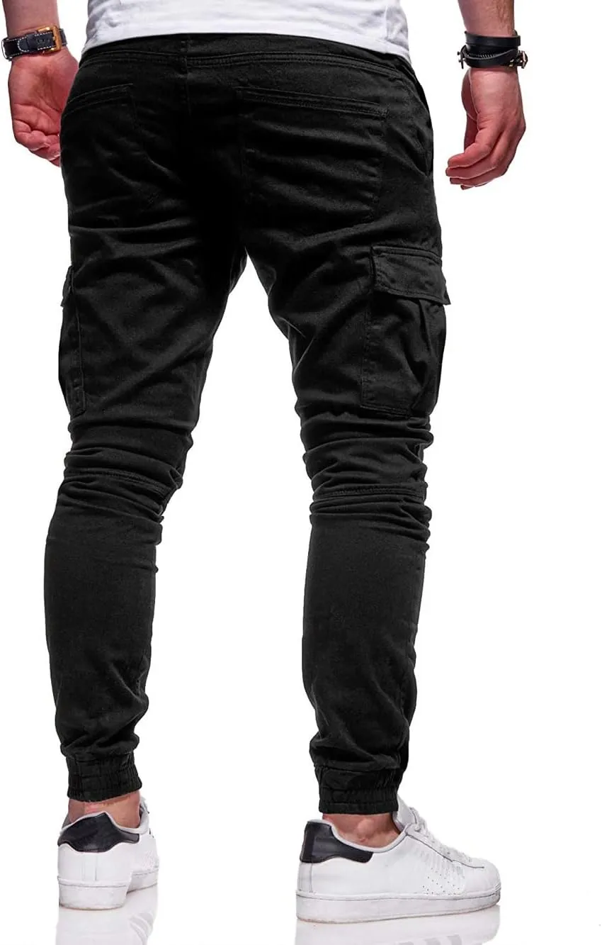 Cargo Pants Casual Hiking supremacy Pants Workout Joggers Sweatpants for Men BUXKR Mens 