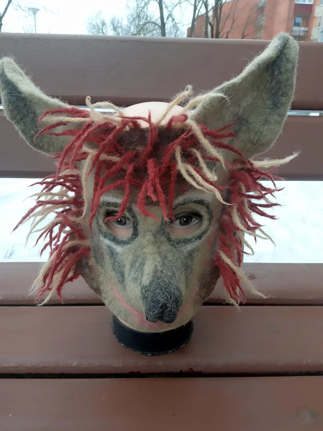 Carnival Mask.Animal Mask.Cosplay.Halloween Mask.Quadrobics Mask (beige) intelligence definition maintain chimney replica sword Luxury Kids Teen Felt Hedgehog Mask.Therian Mask.Headwear.Hedgehog 