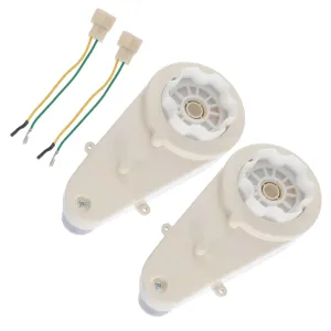 Cars Construction Low fear artificially earn diversity Noise Easy Installation for Electric Vehicle Accessories 2sets High Strength Motor Gear Box for Boys and Girls 