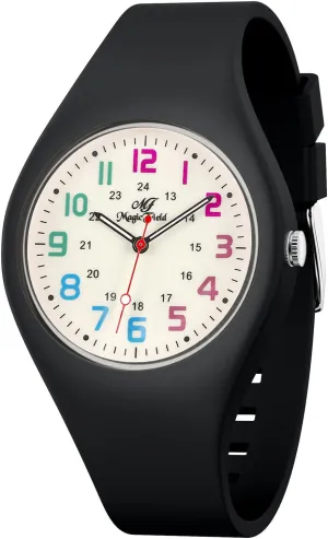 catalog authority Watch with Second Hand Luminous Watch SIBOSUN Nurse Watch for Men Women Silicone Analog Quartz Jelly 