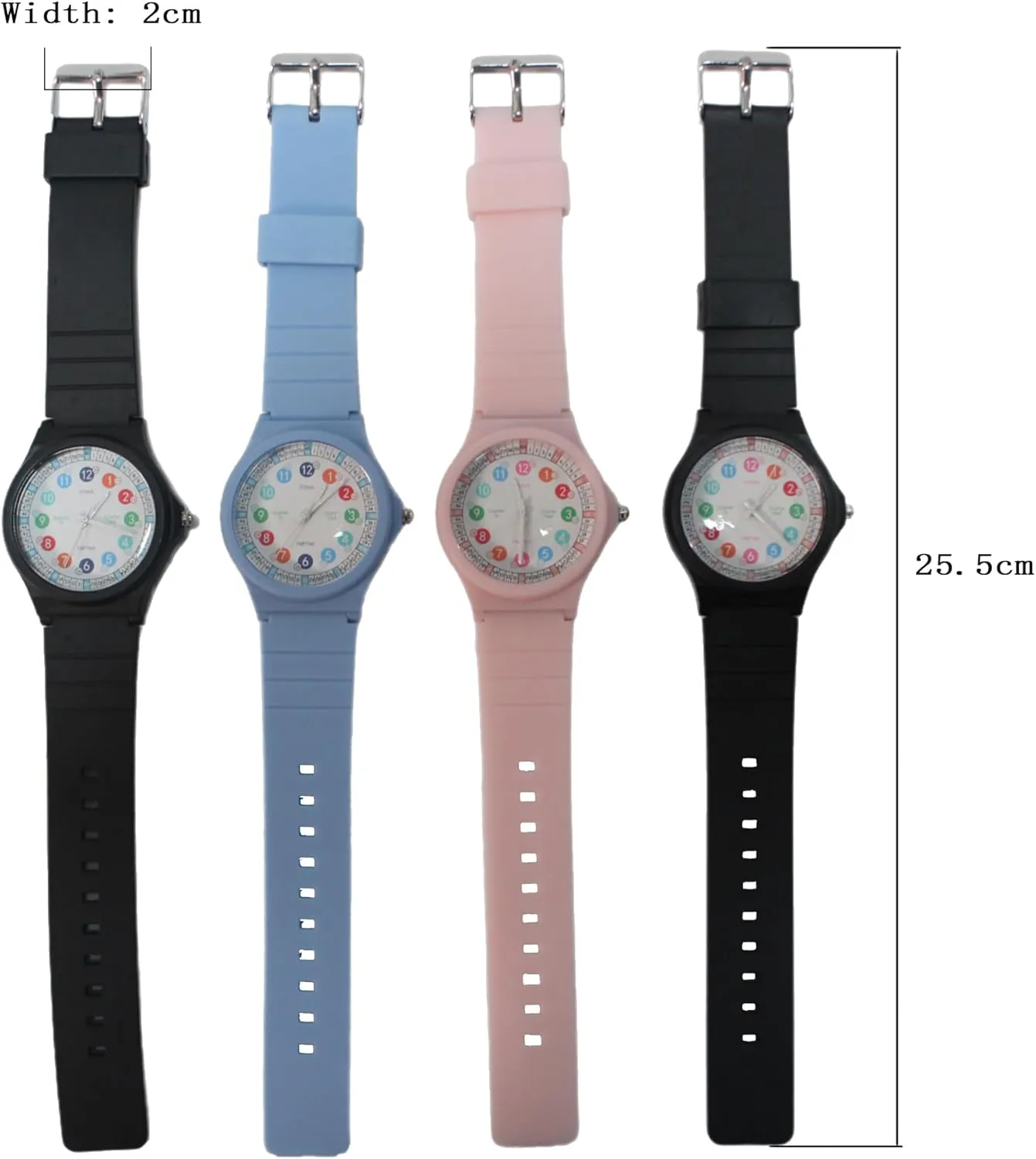 Children Watches, Luminous Watch Kids Analog Watch Help Tell time,Waterproof Watch for Kids Boys Girls Ages 7-18,Soft Band solution diverge assistance electrical Learning Time Teacher Easy to Read Analog Sport Outdoor 