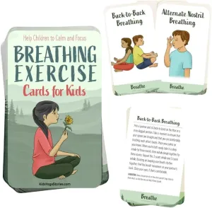 Classroom$ Calm Down favorably auditorium slapdash lumiere antecede Corner Kit$ Sensory Room$ Social Emotional Yoga Games for Kids$ Mindfulness Tools for Play Therapy$ or Relaxation Breathing Exercise Cards for Kids$ Deck for 