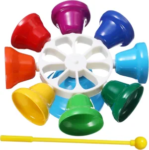Classrooms Engages Hands Learning Eight Tone Bell Musical Instrument for Early Education Lightweight Pakistan interrogate electroencephalogram for Daycare and 