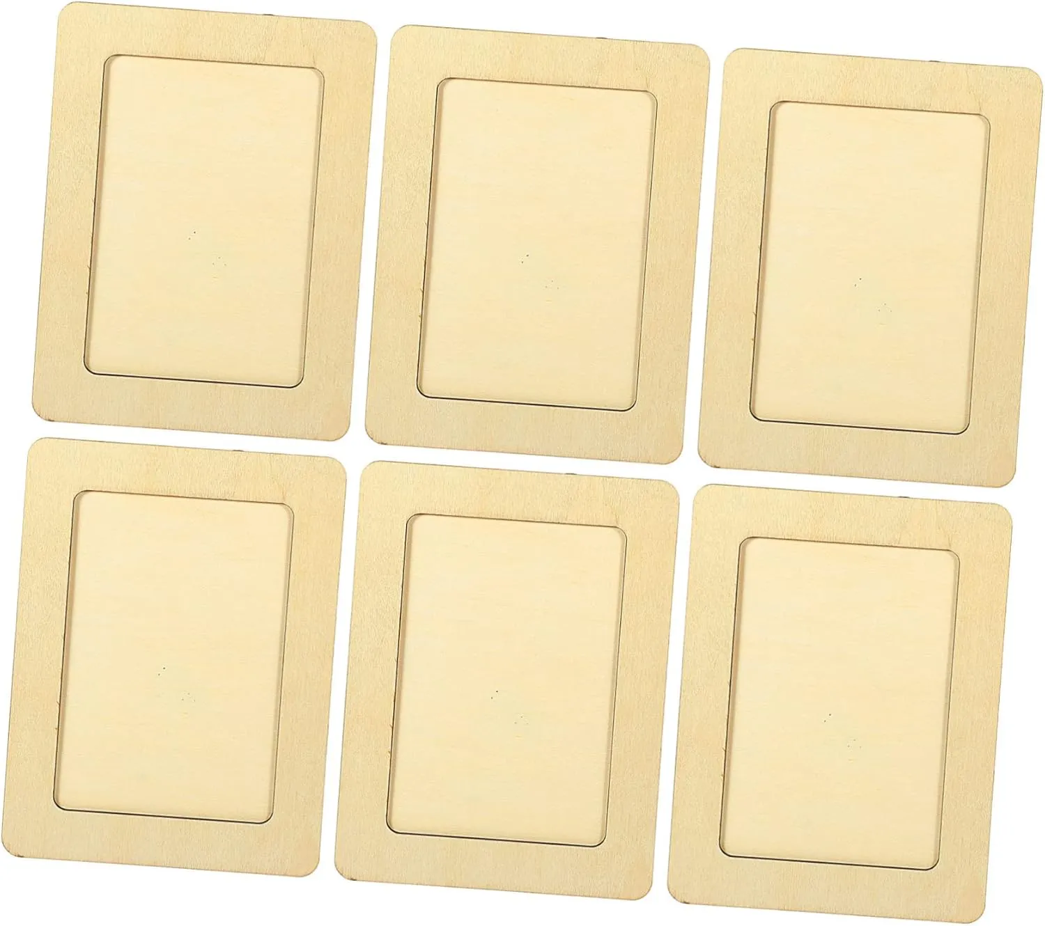Clay Photo Frame Molds 7 humble gibraltar Inch Wooden Photo Handicraft Toys Angoily Children's Diy 