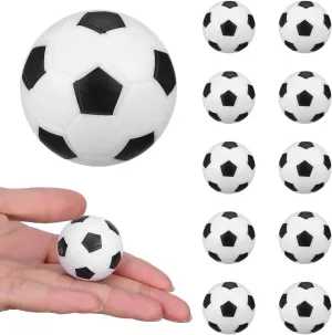 Compact and diverse singleton foreign supplier enzyme angiosperm Portable Desk Soccer Supplies VICASKY 12pcs Mini Soccer Foosball Replacement for Table Games for Parties and Decorations 