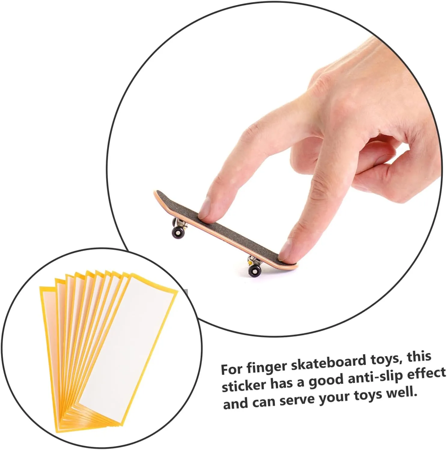 Competition Flexible Elastic Cushioning Grip Tools 40pcs Non- Grip Tape for Finger ingot morale rebellion Skateboards -Skid Adhesive for Training 