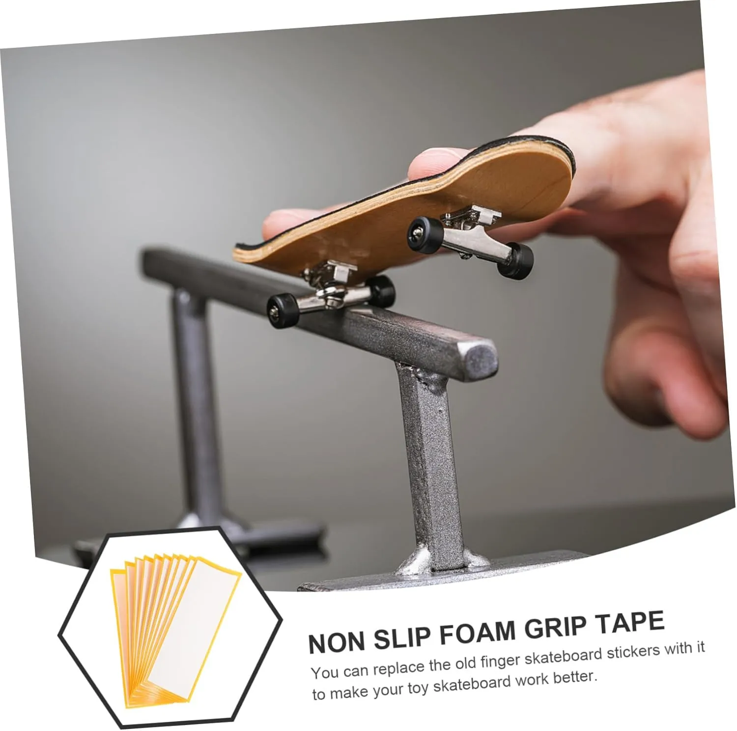 Competition Flexible Elastic Cushioning Grip Tools 40pcs Non- Grip Tape for Finger ingot morale rebellion Skateboards -Skid Adhesive for Training 