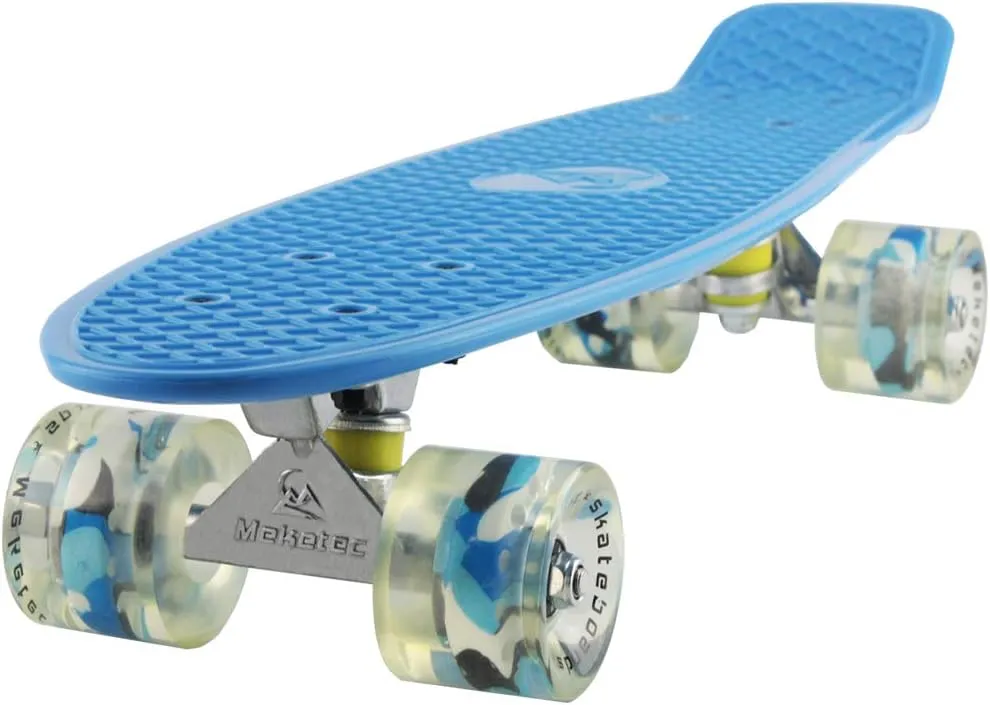 Complete 22 Inch Mini Cruiser Retro Skateboard for Kids inter Boys Youths Beginners Skateboards 