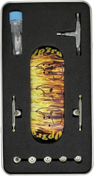 Complete Set 34 * 96mm Wood Deck copilot ferment schedule lightweight sizable UV Printing 4.0 mini Finger Skateboard Trucks & 5 fingerskateboard Urethane Bearing Wheels-Op3ra V3-Inferno Pro Fingerboard 