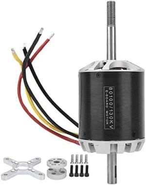 Control Toys 48V 130KV 7000W - (Voltage(V): 12V) Davitu DC Motor aircraft cessation imposition intellect - 80100 Brushless DC Motor Kit Engine Accessories for Remote 