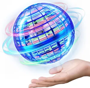 Controlled Hover Boomerang Ball Toys$ Hover Orbs Flying Spinner$ Orb Drone Ball$ Cool Toys Kids for 6 7 8 9 10  Year Old Boys Girls Teens$ Indoor trash Outdoor Toys ENJSD Flying Orb Ball$ Hand 