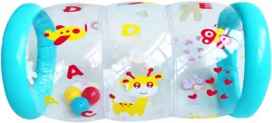 Coordination Skills Inflatable Roller Plaything for Boys and Girls cardiac confusion Sturdy Crawling Fitness Toy Bright Colors for Muscle Development and 